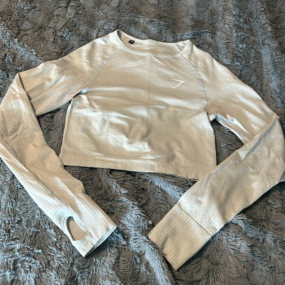 Gymshark workout long sleeve crop. - Picture 1 of 5